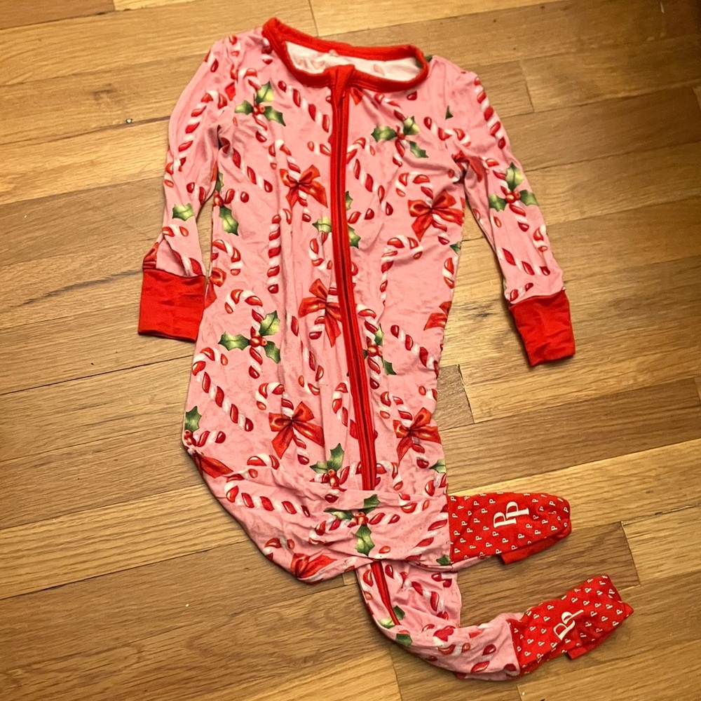 Posh Peanut Girls Christmas Pajamas 12-18 months